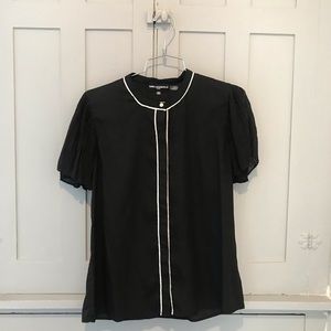 Karl Lagerfeld Women’s Short Sleeve Blouse